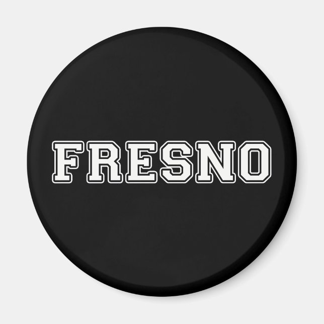 Fresno California Magnet (Front)