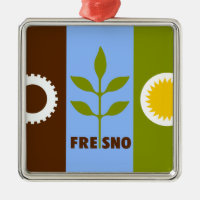 Fresno California Ornament