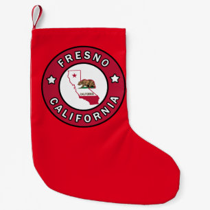 Fresno California Small Christmas Stocking