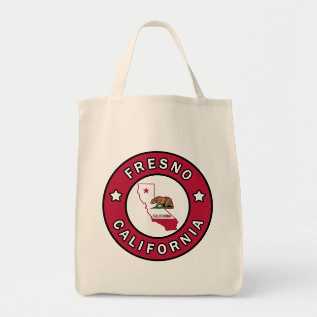Fresno California Tote Bag (Front)