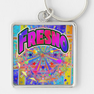 Fresno Cosmic Unity Keychain
