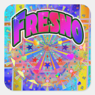 Fresno Cosmic Unity Sticker