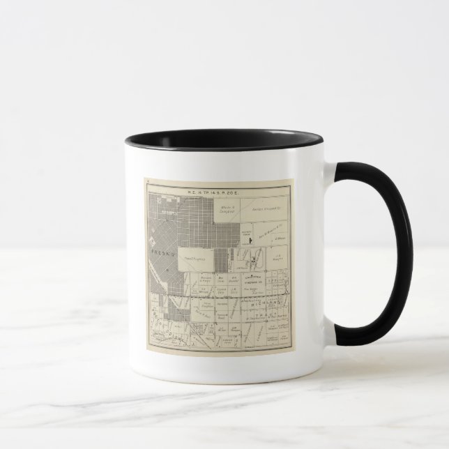 Fresno County, California 18 Mug (Right)