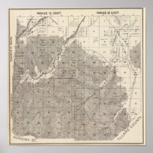 Fresno County, California 18 Poster