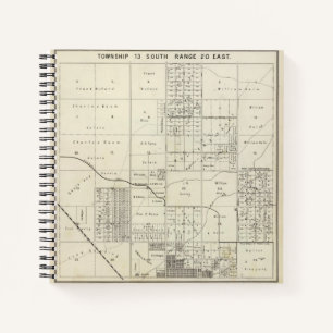Fresno County, California 24 Notebook