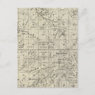 Fresno County, California 26 Postcard