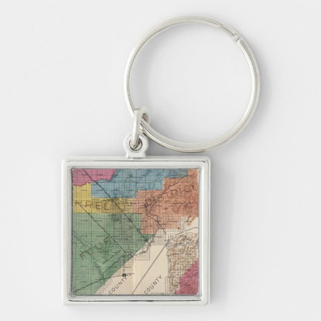 Fresno County, California 31 Key Ring (Front)