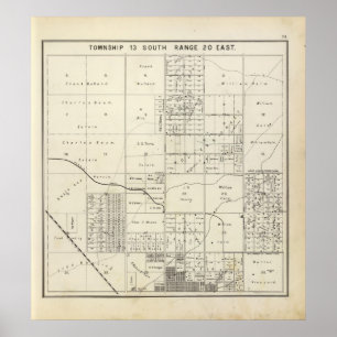 Fresno County, California 34 Poster