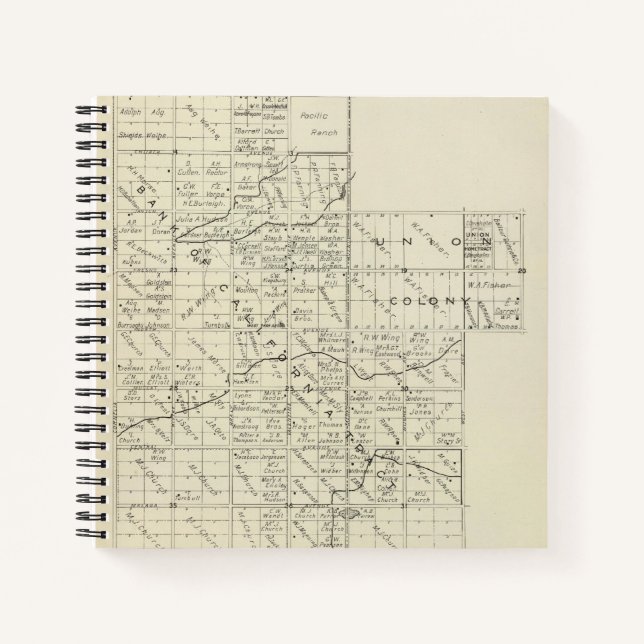 Fresno County, California 35 Notebook (Front)