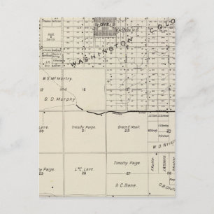 Fresno County, California 6 Postcard
