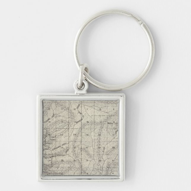 Fresno County, California 9 Key Ring (Front)