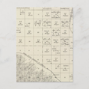 Fresno County, California 9 Postcard