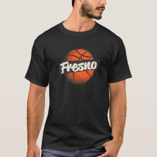 Fresno Hometown Basketball Player Sports T-Shirt