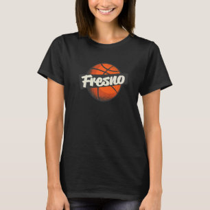 Fresno Hometown Basketball Player Sports T-Shirt