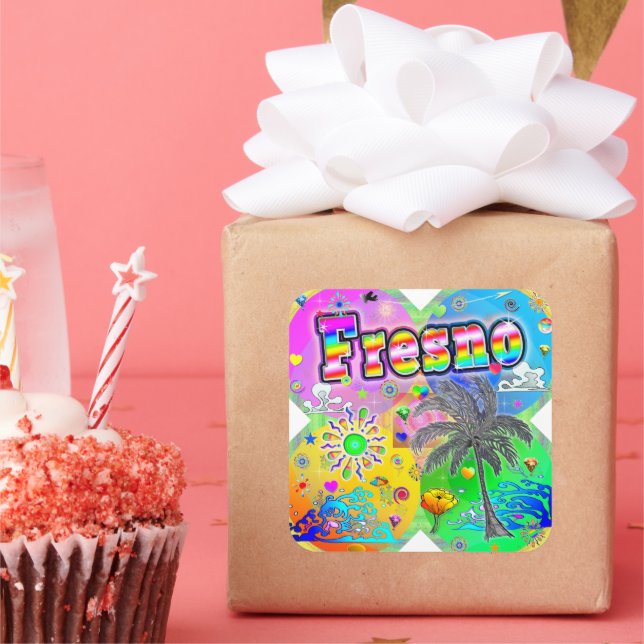 Fresno Quadro Seasons Sticker (Party)