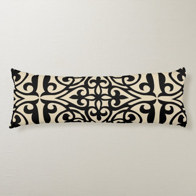 Fretwork Body Pillow (Front)