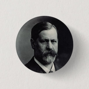 freud 3 cm round badge