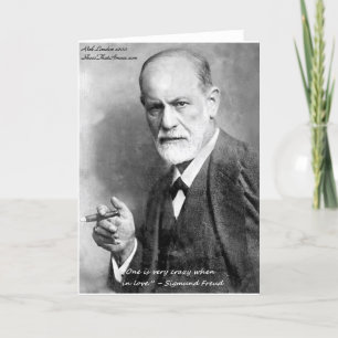 Freud Crazy Lovers Love Quote Gifts Cards Etc