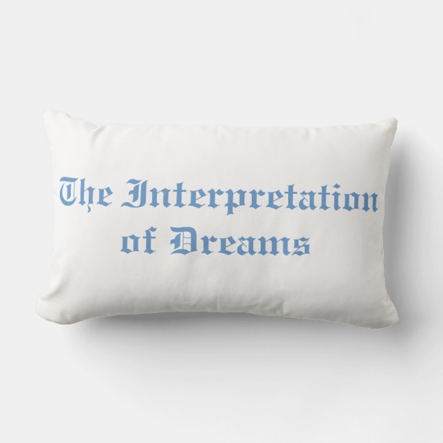 Freud Dream Pillow (Front)