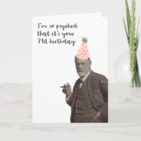 Freud Funny 21st Birthday Psychology