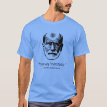 Freud Humor Tee 'You Say Neurotic'