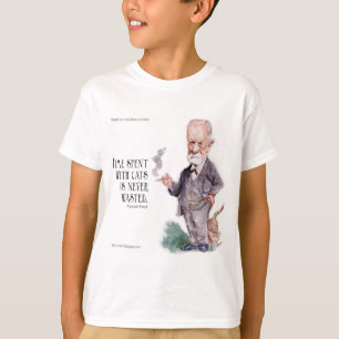 Freud & Quote About Cats Boys T-Shirt