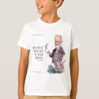 Freud & Quote About Cats Boys T-Shirt