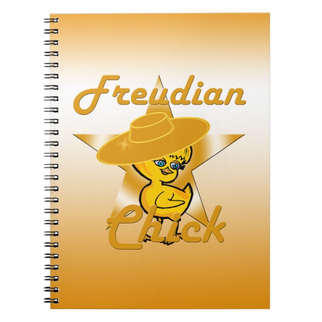 Freudian Chick #10 Spiral Notebook (Front)
