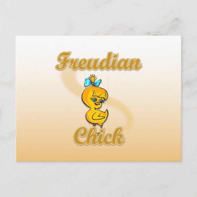 Freudian Chick Postcard (Front)