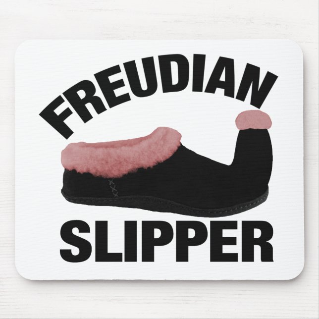 Freudian Slipper mousepad (Front)