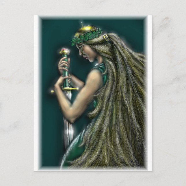 Freya by David Barlow Postcard (Front)