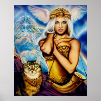 Freya by Lisa Iris Poster