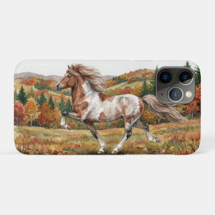 Freya Icelandic Horse in Autumn Forest Case-Mate iPhone Case