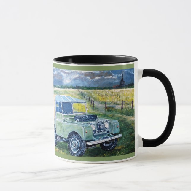 FREYA TCTDTW Black Ringer Mug (Right)