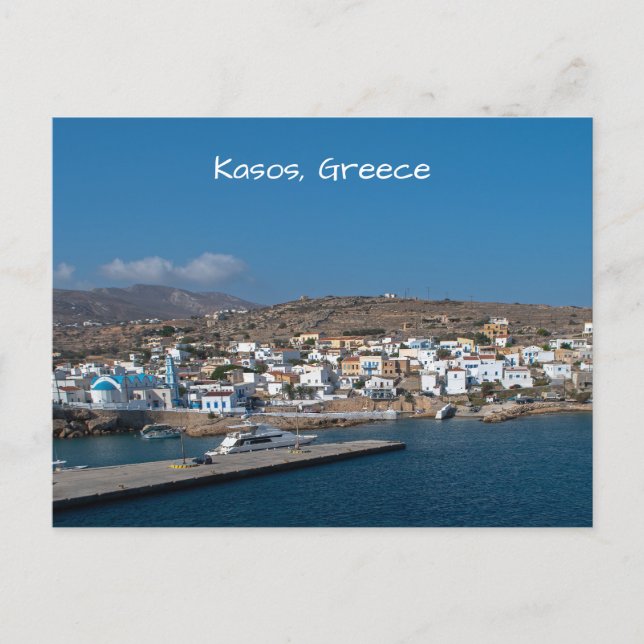 Fri, Kasos Greek Island Postcard (Front)