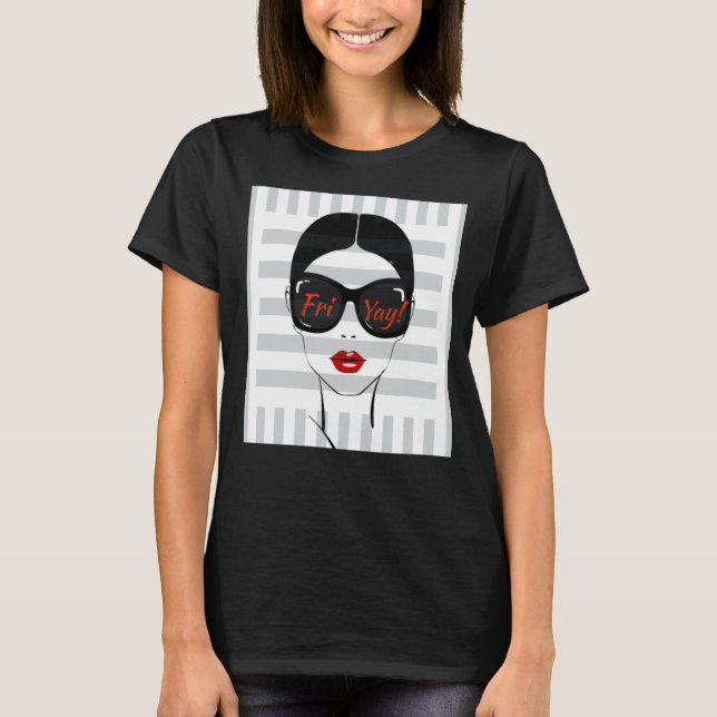 Fri-Yay Basic T-Shirt (Front)