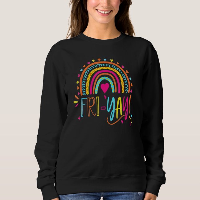 Fri Yay  Teacher Tees (Front)