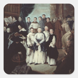 Friars in Venice Square Sticker