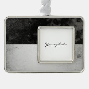 Fribourg Silver Plated Framed Ornament