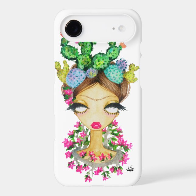 Frida Cacti iPhone 6 Case (Back)