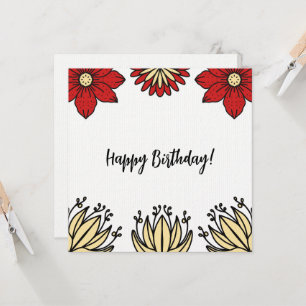 Frida Collection Birthday Card 