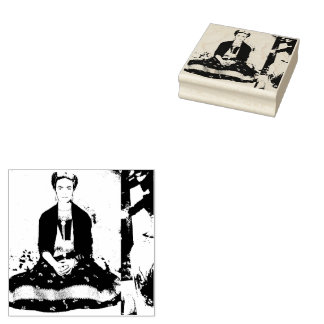 Frida Fancy Rubber Stamp