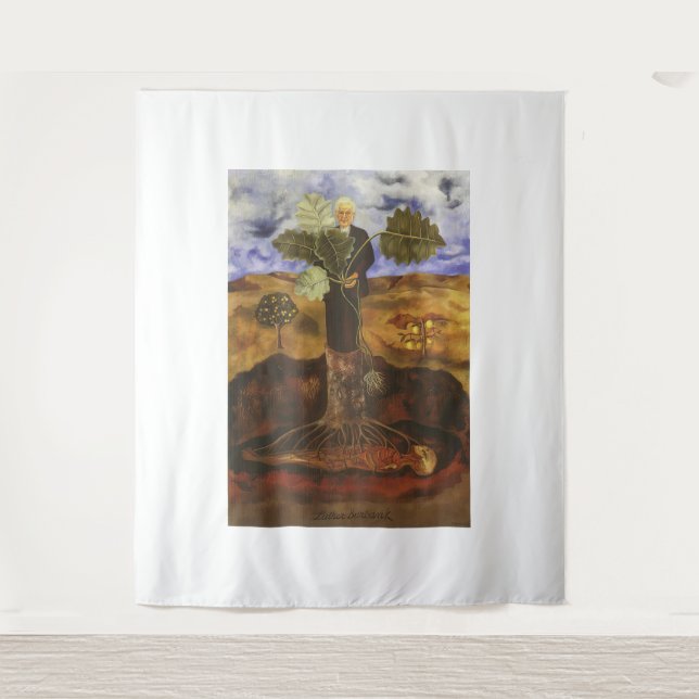 Frida Kahlo art Tapestry (Front)