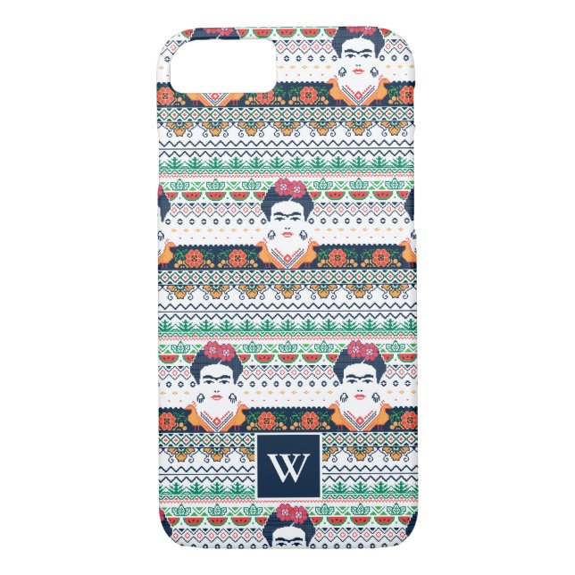 Frida Kahlo | Aztec Case-Mate iPhone Case (Back)
