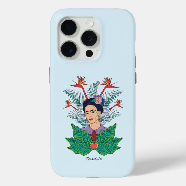 Frida Kahlo | Birds of Paradise Floral Graphic Case-Mate iPhone Case (Back)