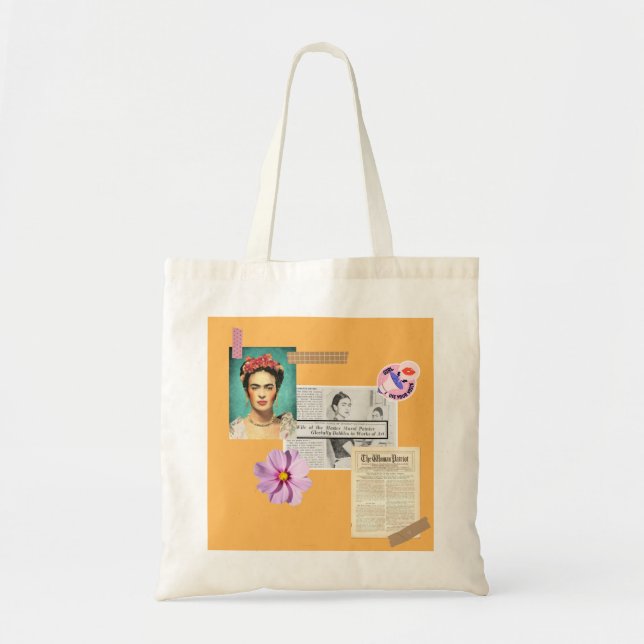 Frida Kahlo Budget tote Feminism Bag (Front)