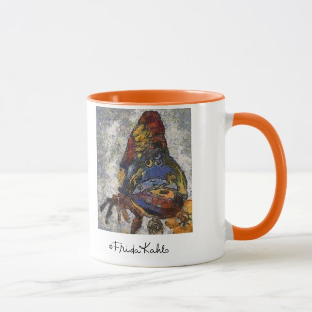 Frida Kahlo Butterfly Monet Inspired Mug (Right)