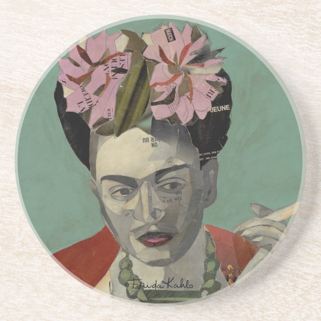 Frida Kahlo by Garcia Villegas Coaster (Front)