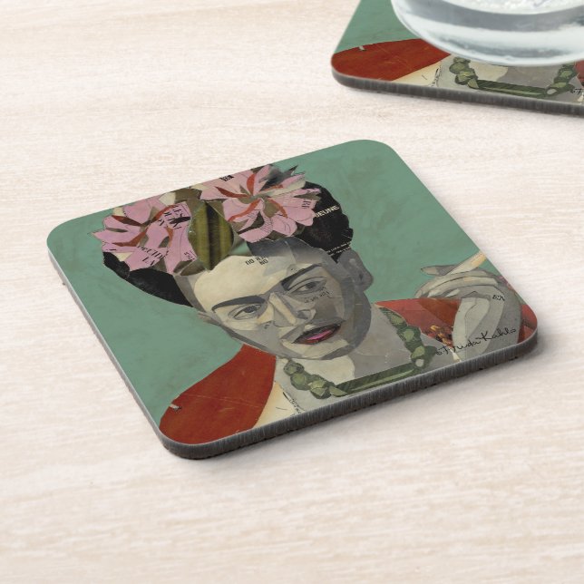 Frida Kahlo by Garcia Villegas Coaster (Left Side)