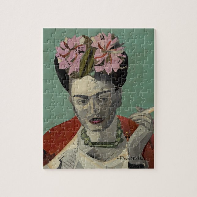 Frida Kahlo by Garcia Villegas Jigsaw Puzzle (Vertical)